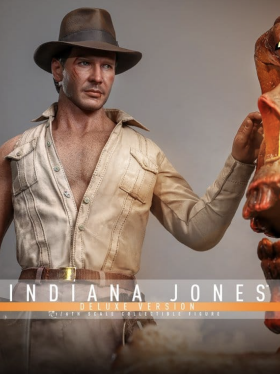 Hot Toys Indiana Jones Movie Masterpiece Action Figure 1/6 Indiana Jones (Deluxe Version) 30 cm