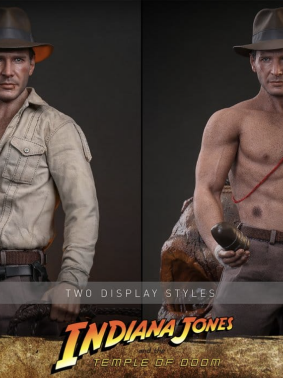 Hot Toys Indiana Jones Movie Masterpiece Action Figure 1/6 Indiana Jones (Deluxe Version) 30 cm