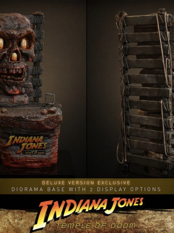 Hot Toys Indiana Jones Movie Masterpiece Action Figure 1/6 Indiana Jones (Deluxe Version) 30 cm