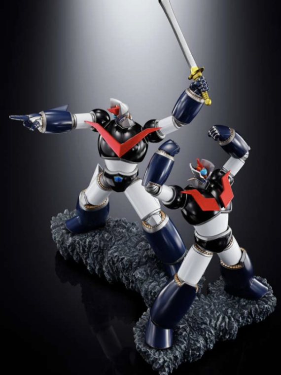 Bandai Double Mazinger Figuarts zero touch Metallique statua pvc 21 cm