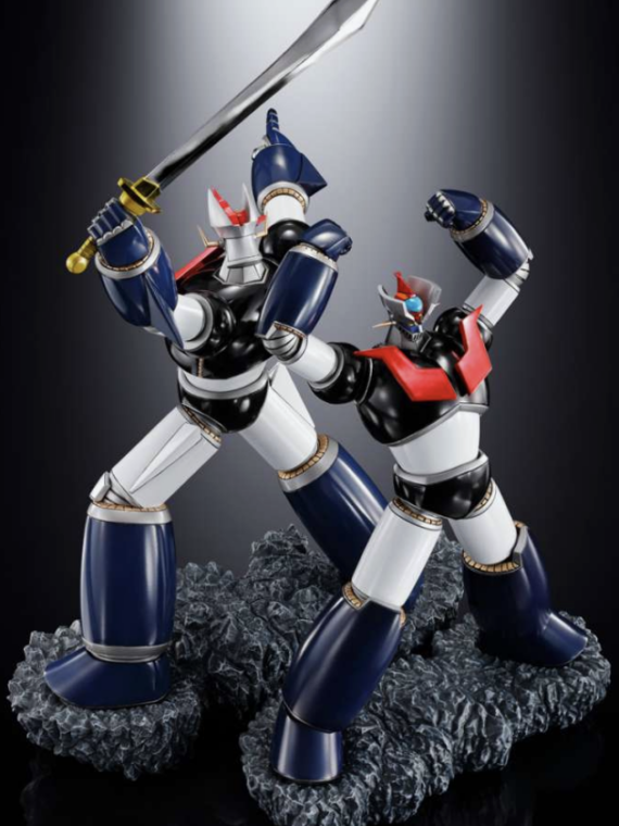 Bandai Double Mazinger Figuarts zero touch Metallique statua pvc 21 cm