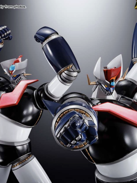 Bandai Double Mazinger Figuarts zero touch Metallique statua pvc 21 cm