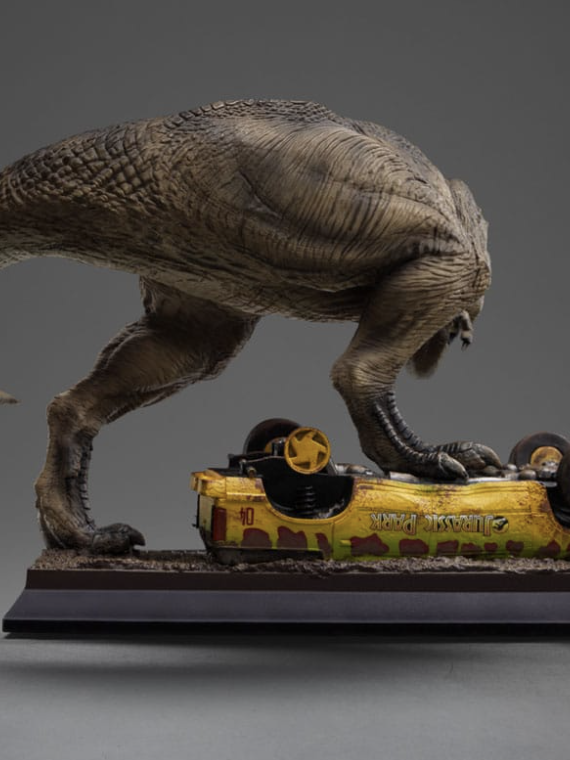 Iron Studios Jurassic Park Icons Statue T-Rex Attack 15 cm Mini-figurine Jurassic Park