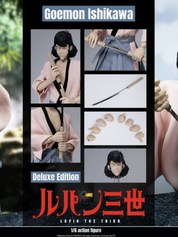 Infinite Statue Lupin the 3rd the italian adventure goemon ishikawa xiii 1/6 action figure deluxe edition doll 31 cm