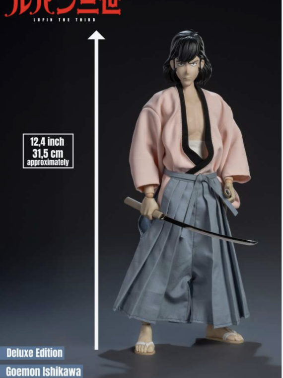 Infinite Statue Lupin the 3rd the italian adventure goemon ishikawa xiii 1/6 action figure deluxe edition doll 31 cm