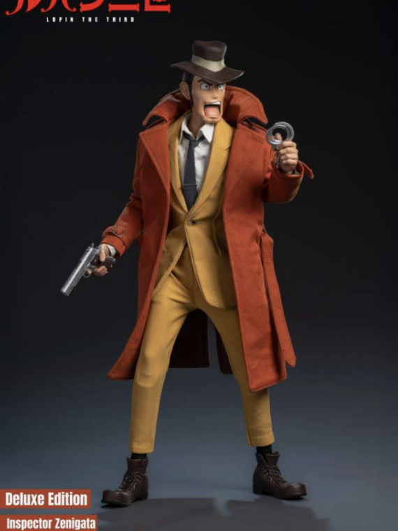Infinite Statue Lupin the 3rd the italian adventure Inspector Zenigata Koichi 1/6 action figure deluxe edition doll 32 cm