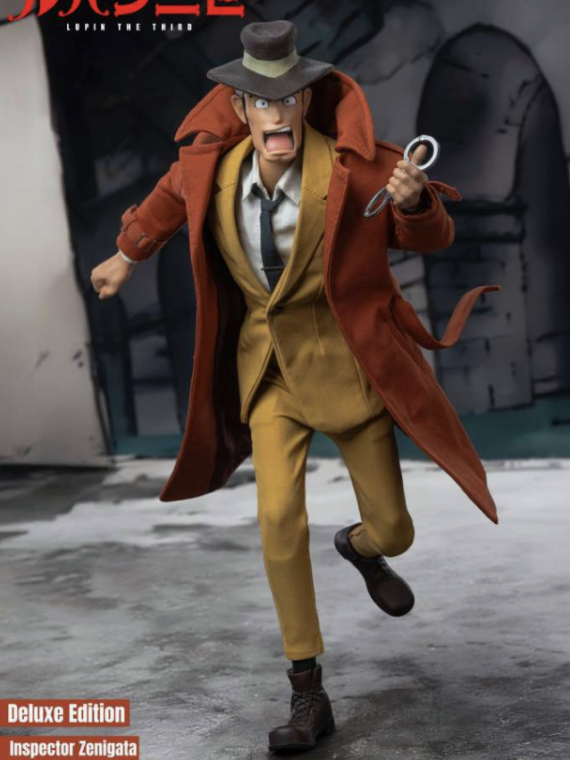 Infinite Statue Lupin the 3rd the italian adventure Inspector Zenigata Koichi 1/6 action figure deluxe edition doll 32 cm