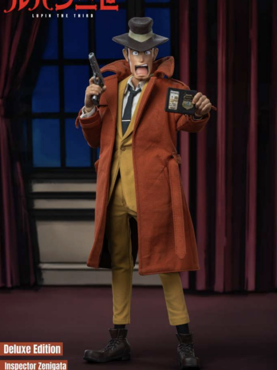 Infinite Statue Lupin the 3rd the italian adventure Inspector Zenigata Koichi 1/6 action figure deluxe edition doll 32 cm