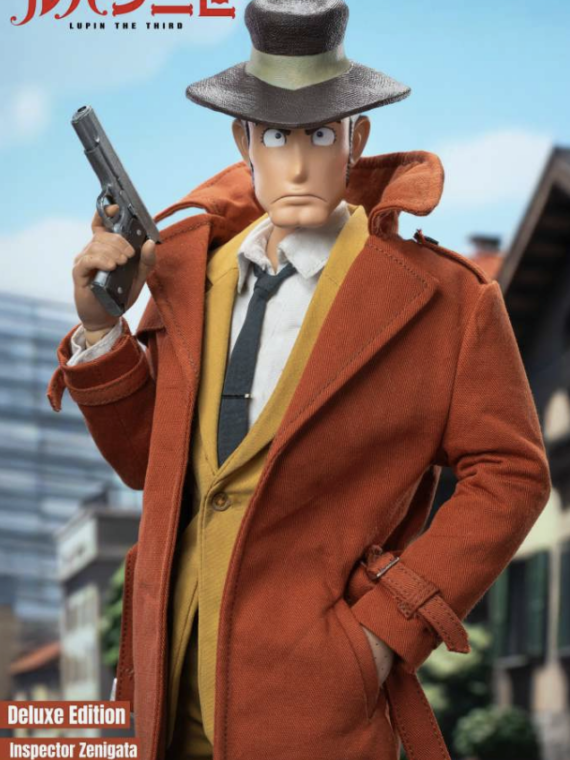 Infinite Statue Lupin the 3rd the italian adventure Inspector Zenigata Koichi 1/6 action figure deluxe edition doll 32 cm
