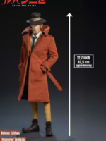 Infinite Statue Lupin the 3rd the italian adventure Inspector Zenigata Koichi 1/6 action figure deluxe edition doll 32 cm