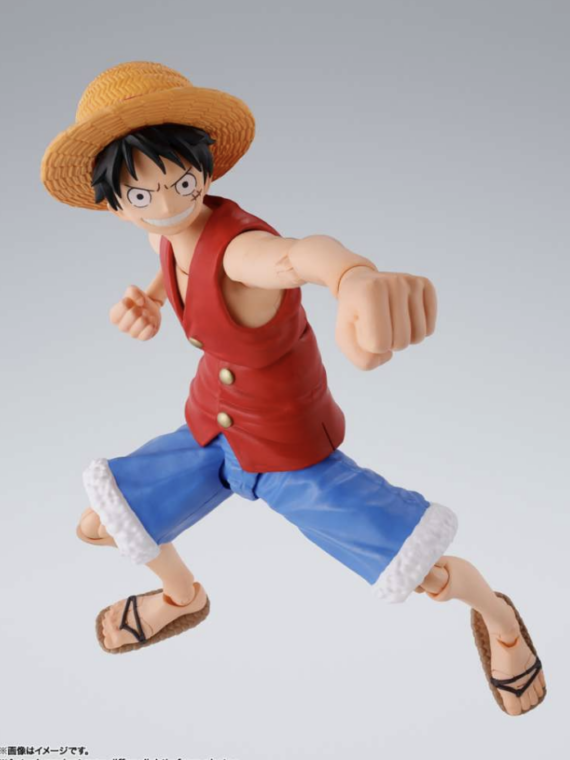 Bandai One Piece Luffy Romance Dawn s.h. figuarts action figure 15 cm pvc