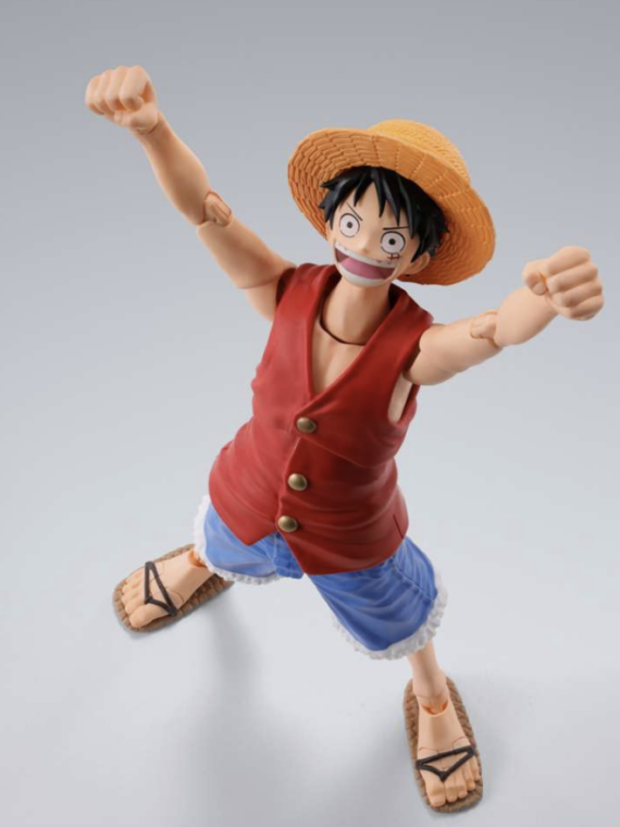 Bandai One Piece Luffy Romance Dawn s.h. figuarts action figure 15 cm pvc