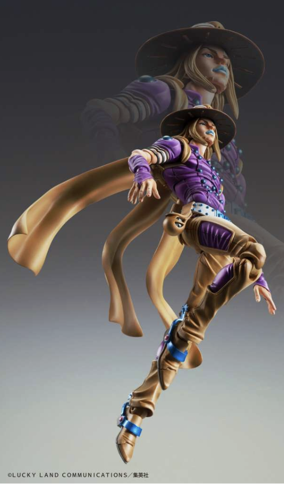Medicos Jojo Bizarre Adventure 7 Gyro Zeppeli ver 1.5 chozokado action figure