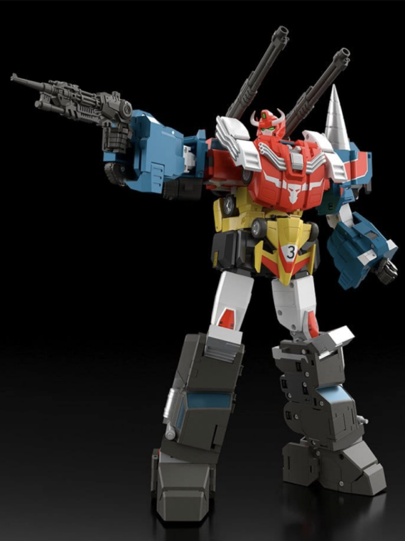 Good Smile The Brave Fighter of Legend Da-Garn Action Figure The Gattai Land Bison 27 cm