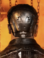 Pure Arts Terminator 2 T-800 Model 101 Battle Damaged 1/1 Scale Art Mask