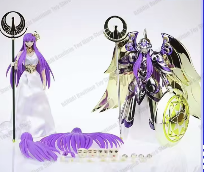 Jm.Mst Saint Seiya Athena god cloth + casual wear action figure 17 cm