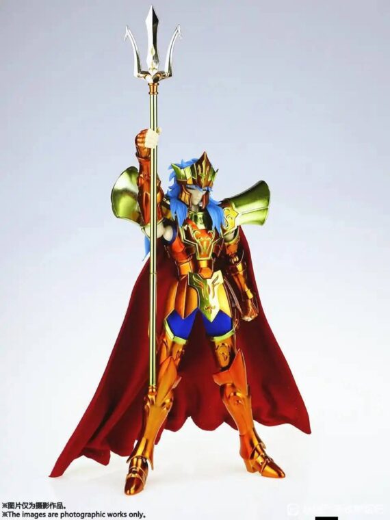 Mst Saint Seiya Poseidone Plus Exm action figure 25 cm pvc/metallo