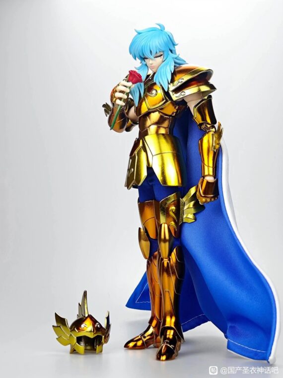 Mst Saint Seiya Aphrodite dei Pesci exm plus action figure 25 cm pvc/metallo