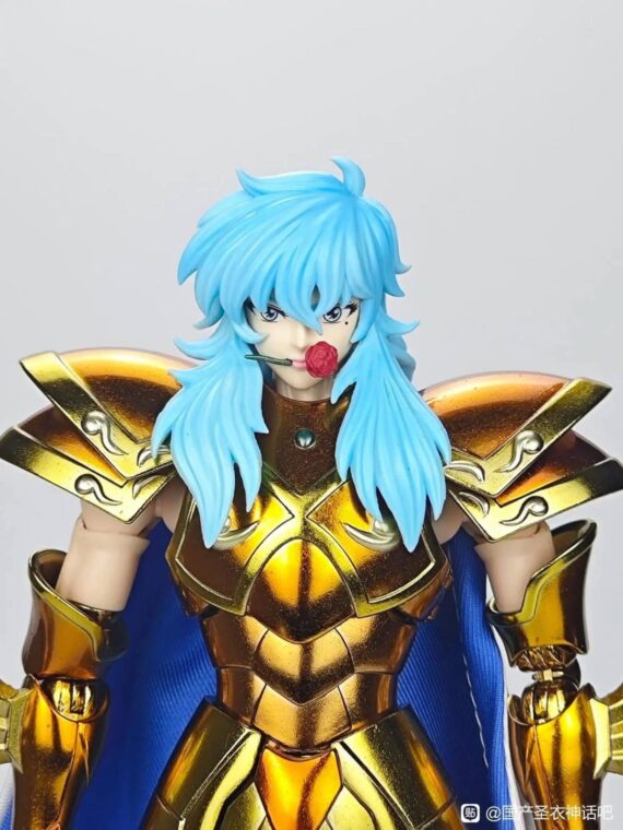 Mst Saint Seiya Aphrodite dei Pesci exm plus action figure 25 cm pvc/metallo