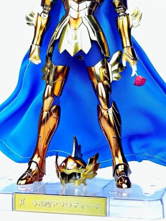 Mst Saint Seiya Aphrodite dei Pesci exm plus action figure 25 cm pvc/metallo