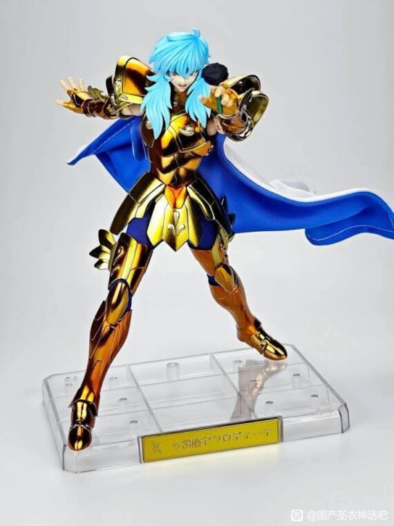 Mst Saint Seiya Aphrodite dei Pesci exm plus action figure 25 cm pvc/metallo
