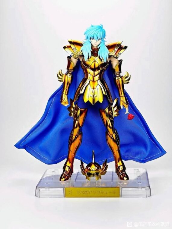 Mst Saint Seiya Aphrodite dei Pesci exm plus action figure 25 cm pvc/metallo