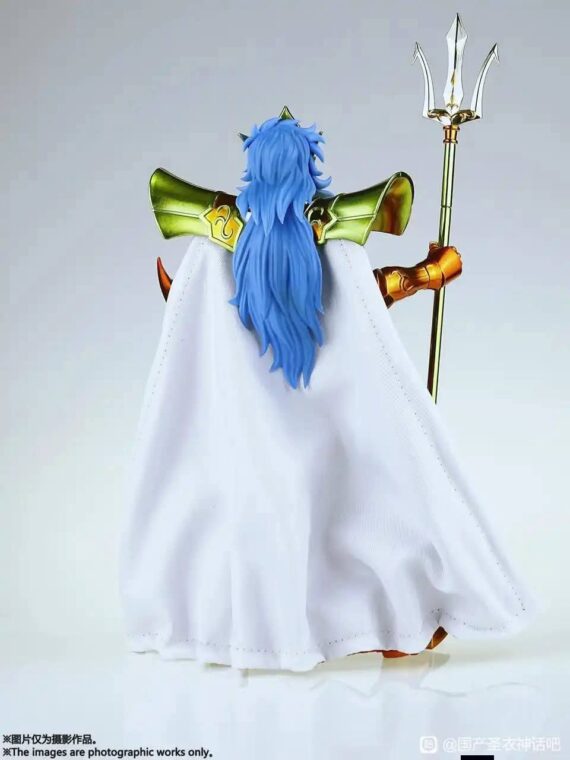 Mst Saint Seiya Poseidone Plus Exm action figure 25 cm pvc/metallo