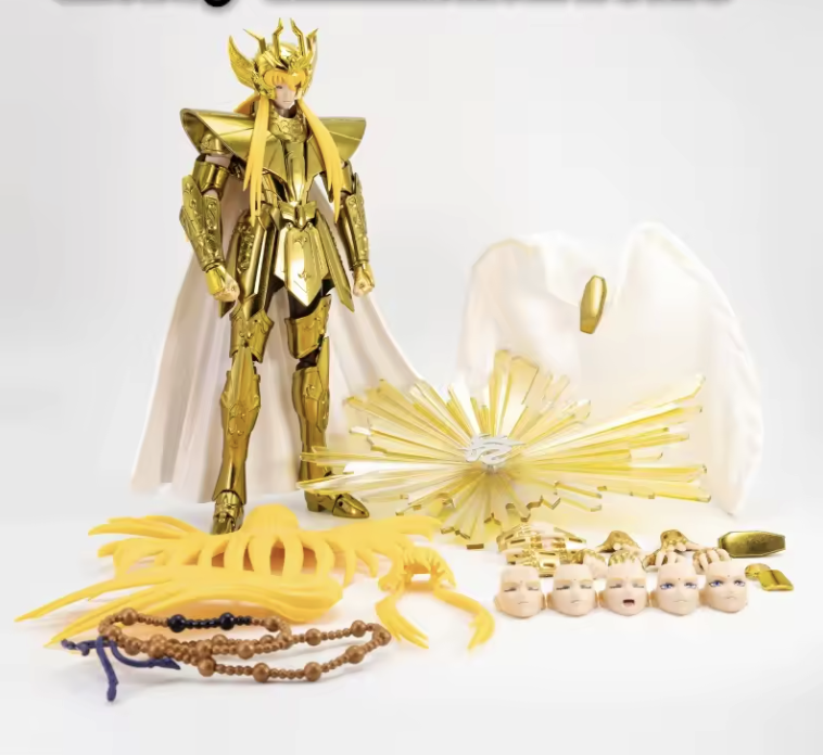 Shine Time Model Saint Seiya the Lost Canvas Asmita della Vergine action figure pvc/metallo