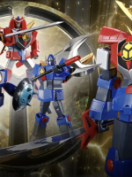 Bandai Gx-61r Robot King Daioja robot 30 cm pvc/metallo