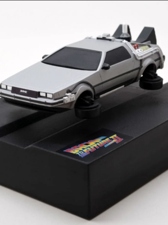 Metro K Back To The Future 2 Time Machine Floating Plastic Model replica