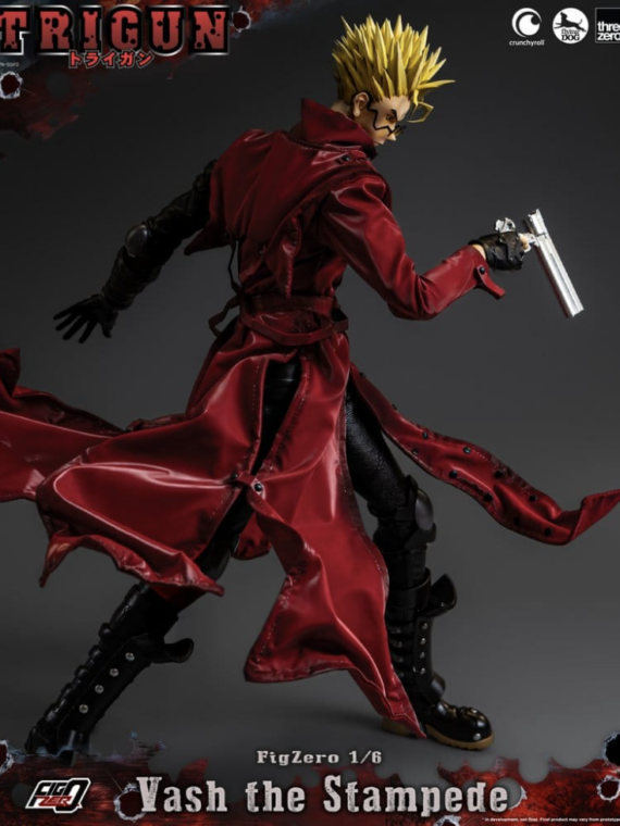 Threezero Trigun FigZero Action Figure 1/6 Vash the Stampede 31 cm Action figures Trigun