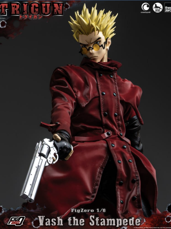 Threezero Trigun FigZero Action Figure 1/6 Vash the Stampede 31 cm Action figures Trigun