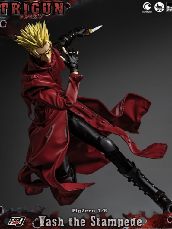 Threezero Trigun FigZero Action Figure 1/6 Vash the Stampede 31 cm Action figures Trigun