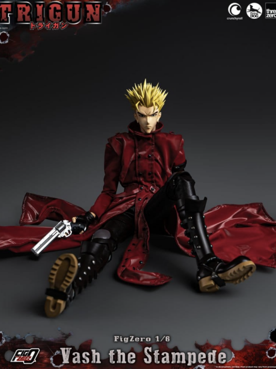 Threezero Trigun FigZero Action Figure 1/6 Vash the Stampede 31 cm Action figures Trigun