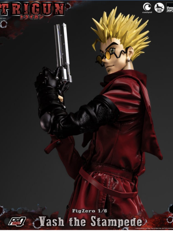 Threezero Trigun FigZero Action Figure 1/6 Vash the Stampede 31 cm Action figures Trigun