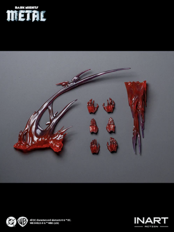 Inart Dark Nights: Metal Batman The Red Death 1/12 Action Figure 17 cm