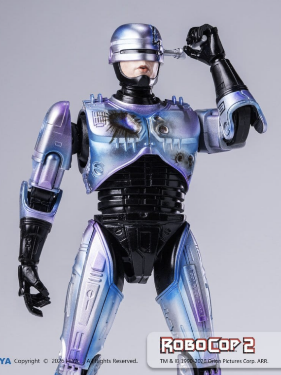 Hiya Toys Robocop 2 Exquisite Super Actionfigur 1/12 Robocop 17 cm Action figures RoboCop