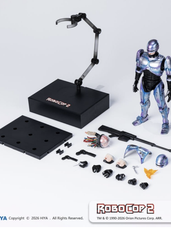 Hiya Toys Robocop 2 Exquisite Super Actionfigur 1/12 Robocop 17 cm Action figures RoboCop