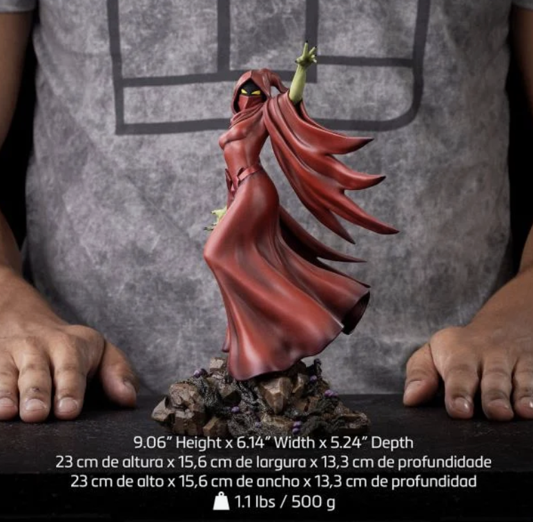 Iron Studios Masters Of The Universe Shadow Weaver 1/10 Statue resina  23cm