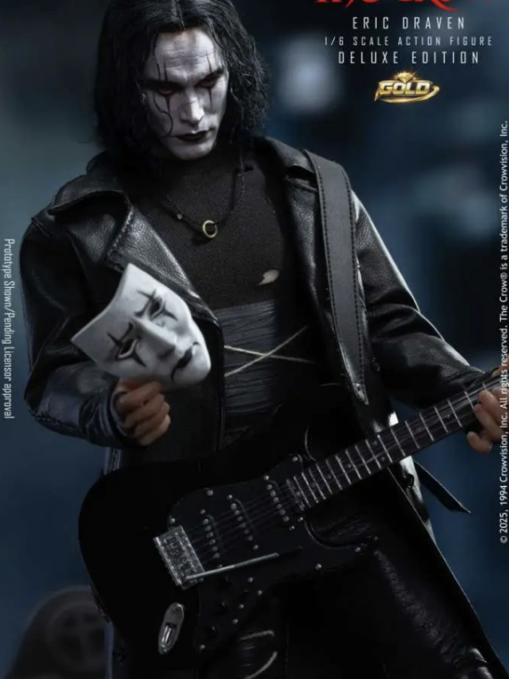 Infinite Statue The Crow Eric Draven 1/6 Luxury Action Figure Deluxe Gold Edition 30 cm