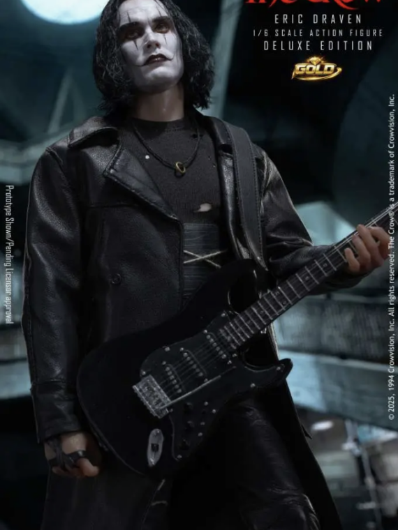 Infinite Statue The Crow Eric Draven 1/6 Luxury Action Figure Deluxe Gold Edition 30 cm