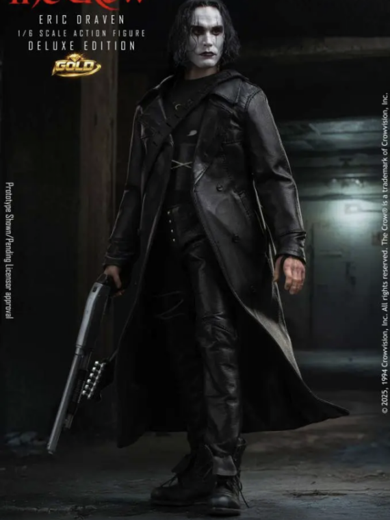 Infinite Statue The Crow Eric Draven 1/6 Luxury Action Figure Deluxe Gold Edition 30 cm
