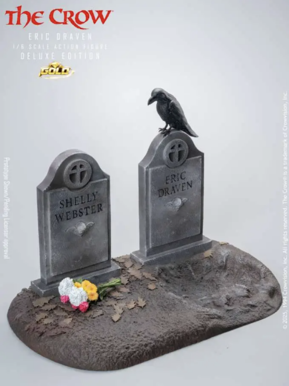 Infinite Statue The Crow Eric Draven 1/6 Luxury Action Figure Deluxe Gold Edition 30 cm