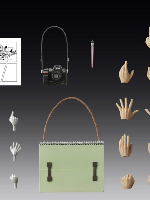 Medicos JoJo's Bizarre Adventure: Diamond Is Unbreakable Action Figure Chozokado Rohan Kishibe & Heaven's Door 15 cm