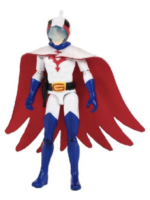 Ramen toy Gatchaman II Action Figure with Vehicle 1/24 G-1 Eagle Sharp & Ken The Eagle