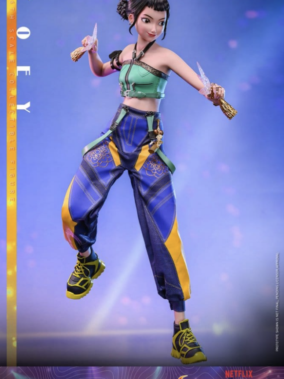 Hot Toys KPop Demon Hunters Action Figure 1/6 Zoey 27 cm Action figures KPop Demon Hunters