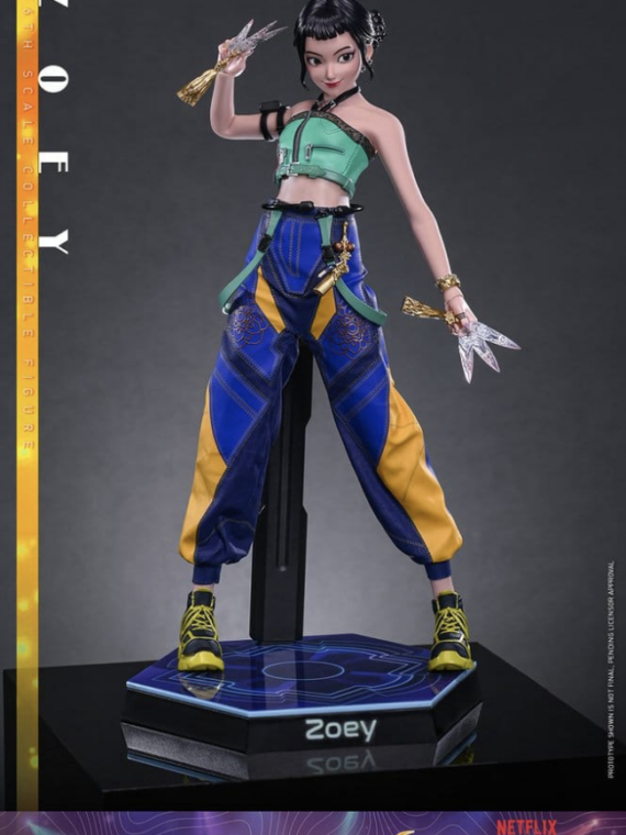 Hot Toys KPop Demon Hunters Action Figure 1/6 Zoey 27 cm Action figures KPop Demon Hunters