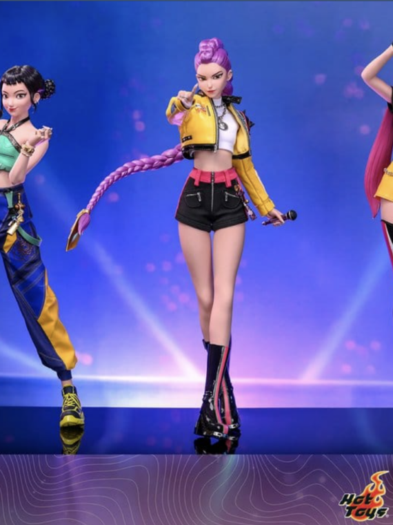 Hot Toys KPop Demon Hunters Action Figure 1/6 Zoey 27 cm Action figures KPop Demon Hunters