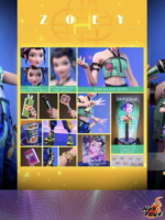 Hot Toys KPop Demon Hunters Action Figure 1/6 Zoey 27 cm Action figures KPop Demon Hunters