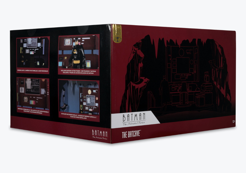 Mcfarlane toys Dc Direct Batman Batcave Playset replica pvc 40 cm